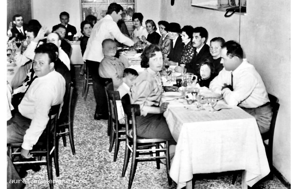1963, Domenica 29 Settembre - Partecipanti al pranzo di nozze fra Elsa e Franco