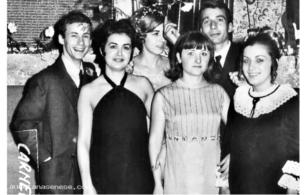 1968 - Ascianesi al carnevale Rapolanese