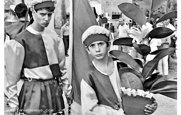 1989, Settembre - Offerta alla Madonna del Giardino