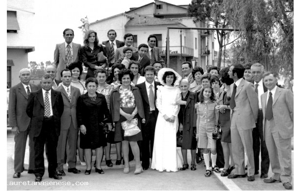 1973, Sabato 9 Giugno - Adriana con tutti i suoi parenti