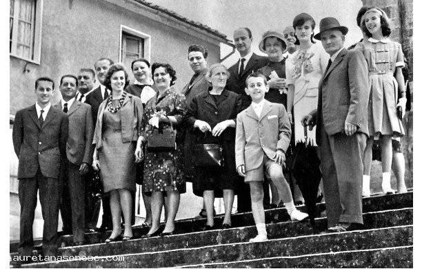 1963, gioved 5 Settembre - I parenti dello sposo