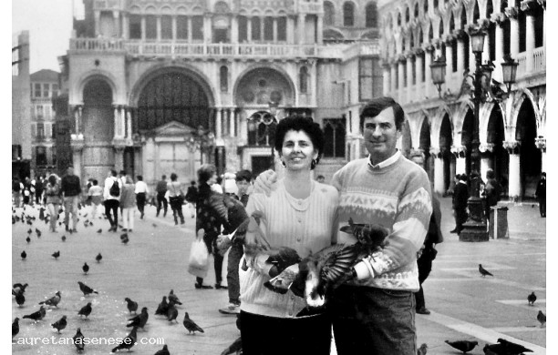 1993 - 25 anni di matrimonio festeggiati a Venezia
