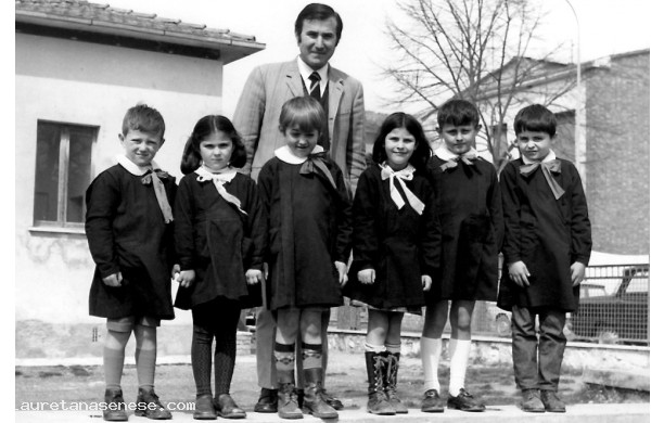 1969 - Una pluriclasse della scuola rurale di Asciano Scalo