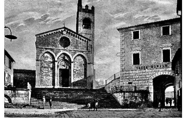 1928 - Piazza della Basilica e Porta Massini