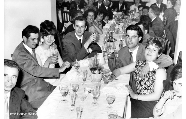 1970? - Invitati al pranzo di nozze di Otello Bonsi