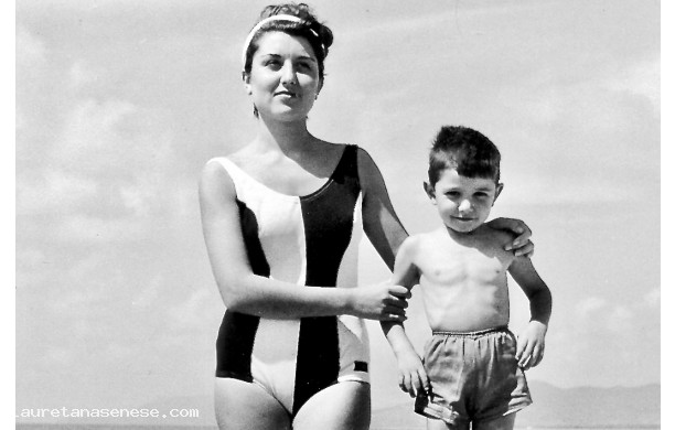 1963 - Vera e Alberto al mare