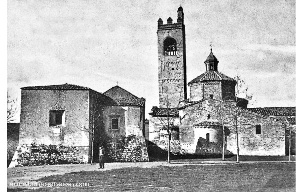 1919 - L'abside della Collegiata