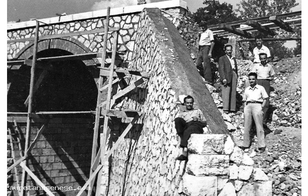 1946 - Si ricostruisce il ponte di Gano