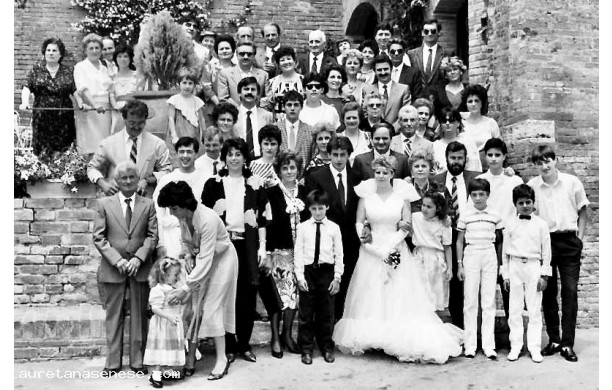 1985, Sabato 15 Giugno - Matrimonio di Roberta con Giancarlo