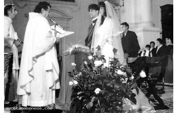 Michela e Claudio si sposano a Monte Oliveto Maggiore