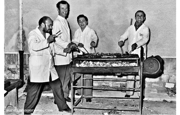 1976 - Garbo d'Oro, gli addetti alla brace