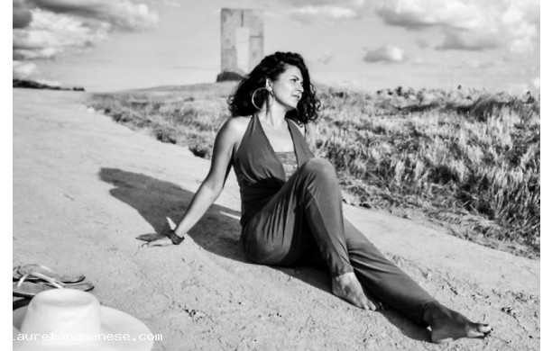 2015 - Sabina in posa al Sito Transitorio