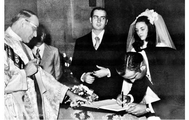 1971, Mercoled 14 Settembre - Il Proposto sposa la nipote