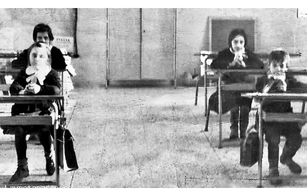 1962, Dicembre -  La Scuola Rurale del Pecorile