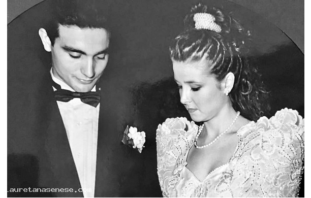1992, Sabato 11 Luglio - La bella Debora si sposa con Giuliano