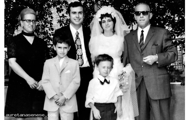 1970, Sabato 12 Settembre - Alessandro e Tatiana con la famiglia di zio Settimio