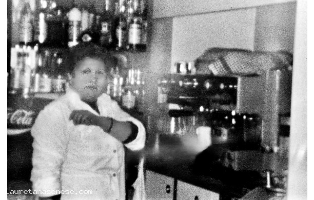 1988? - Silvia Dominici al Bar Bianco Verde