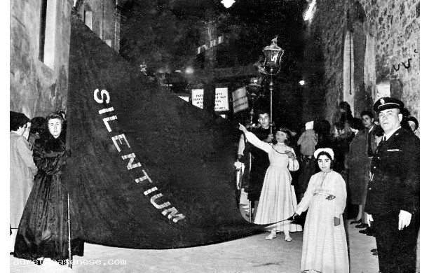1956 - La processione del Venerd Santo alla partenza