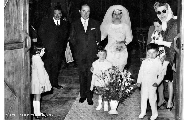 1961 - Matrimonio di Marise Mugnai e Giovanni Frati