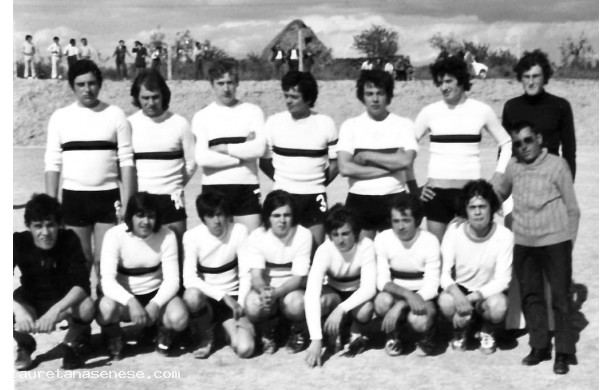 1971 - Torneo della Pievina: la squadra Edicola Moscatelli