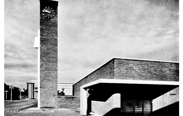 1936 - La Torre dell'Orologio con il Fascio Littorio