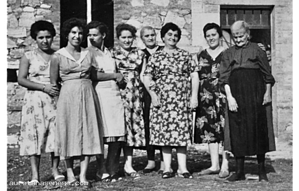 1955 - le donne della famiglia Cantini