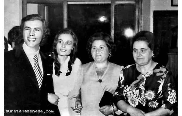 1972, Sabato 16 Settembre - Matrimonio di Anna Maria con Ugo