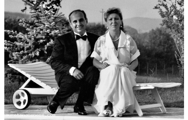 1990, Domenica 29 Luglio - Valeria e Francesco da Marzia