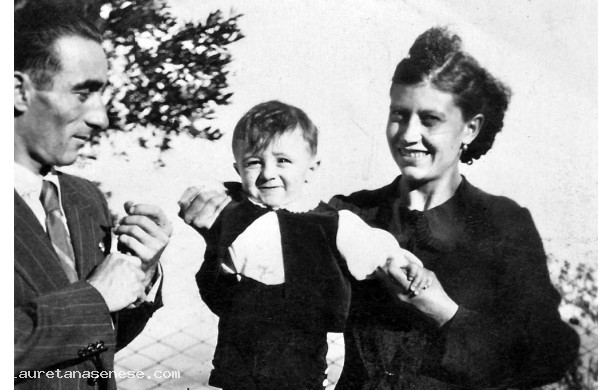 1940, 1 Settembre, la famiglia Vaselli prima che arrivi Renata