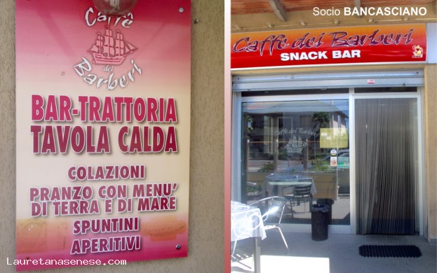 CAFFE' DEI BARBERI, Trattoria Tavola Calda